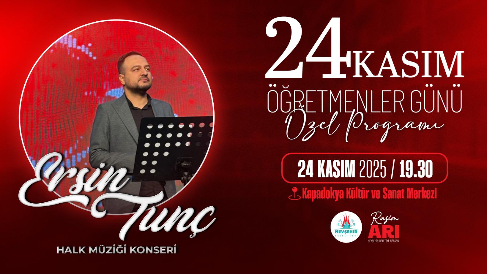 Nevşehir Belediyesi’nden Öğretmenler Günü’ne Özel Konser